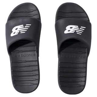 New Balance 男女款 100 D楦拖鞋 SUF100A1, 26cm, 黑色