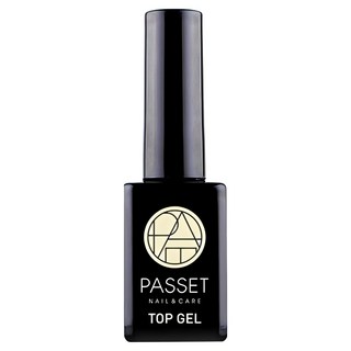 PASSET 美甲亮澤上層膠, 1個, 10ml, 透明