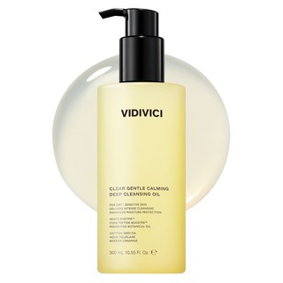 VIDIVICI 溫和鎮靜深層卸妝油, 300ml, 1個