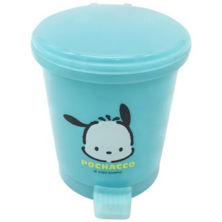 Pochacco 帕恰狗 按壓式垃圾桶 中款, 藍色