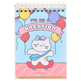 Modern House Butter Shop 2026 Butter Family 桌曆 M, 1個, 混合色