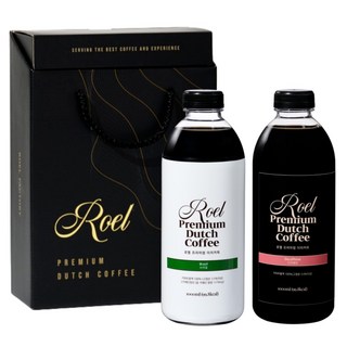 로엘 더치커피 콜드브루 원액 선물세트, 브라질 1L + 디카페인 1L, 1세트