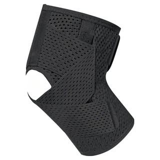 Kyhome 半月板護膝/健身運動護膝/髕骨護膝, 1個, 黑色