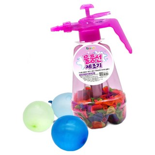 Atos 水球製造器 + 500p氣球組, 1套, 隨機出貨