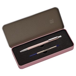 모나미 153 리스펙트 리파인 기본 패키지 볼펜 세트 1.0mm, 로즈골드, 1세트