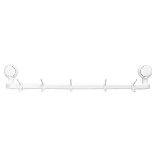 TAILI 太力 真空吸盤浴巾架 AW556, 1個, 白色