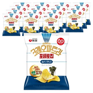 NONGSHIM 農心 Potato Chips Cleopatra鹽與海苔, 16個, 50g