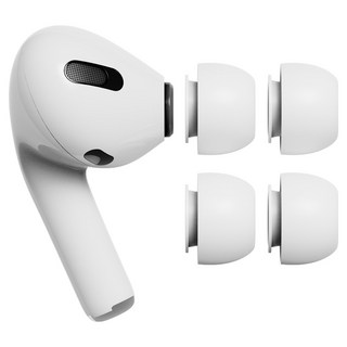 누아트 에어팟프로3 호환 실리콘 이어팁, 4개, AIP3-NATET-M