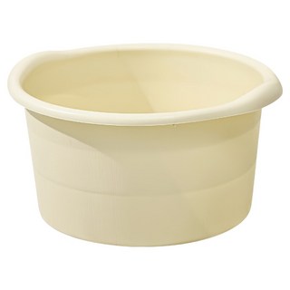 加厚PP材質足底按摩便捷型泡腳桶, 1個, 黃色