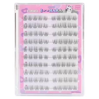 아이하라 대용량 노글루 글로우래쉬 속눈썹, 1개, 블랙