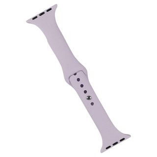 Apple Watch 相容纖薄矽膠錶帶, 1個, 香芋奶茶