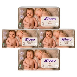 Libero 麗貝樂 Touch 黏貼型紙尿褲 男女通用, 2階段, 188張