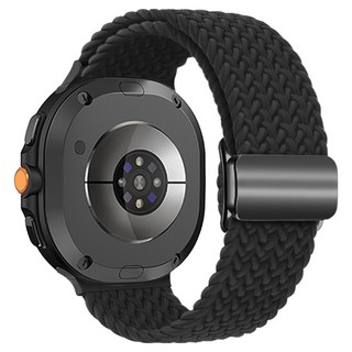 HAMATE 磁吸扣編織錶環錶帶, 1個, 黑色
