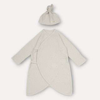 PEEKABOO 新生兒標準版型Dazzling連身包屁衣尖頂帽套組