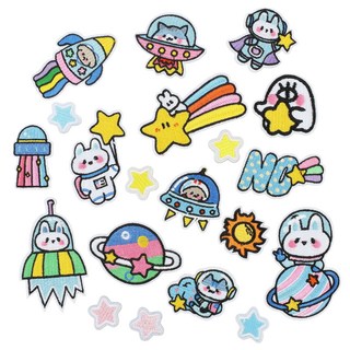 Be Our Guest DIY 客製化熱燙布章貼片 20件組