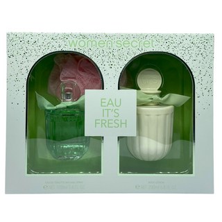 women'secret 花漾清新女性淡香水禮盒 淡香精100ml + 身體乳200ml, 1套