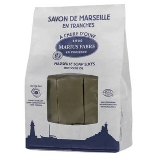 MARIUS FABRE 法鉑馬賽肥皂 橄欖油經典馬賽皂 切片, 190g, 5個