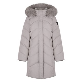 Crocodile 鱷魚 女士毛領半長版鵝絨保暖羽絨外套 CLCWDW209