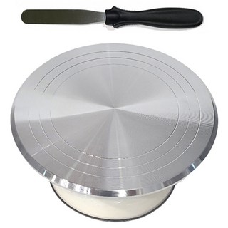 威尼斯防滑鋁製轉盤+抹刀組, 1套