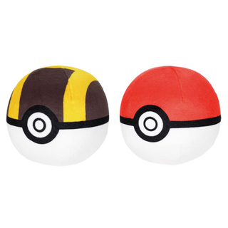 BANPRESTO 精靈寶可夢 絨毛玩偶 精靈球收藏 vol.4 9cm 款式隨機, 2個