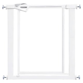 키워보리 강아지 투명 고성능 안전문 세트, 투명 + 화이트, 1세트