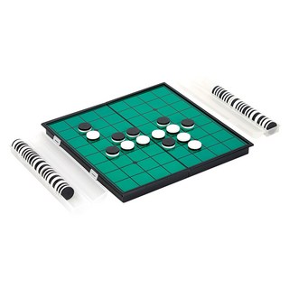 Kes.B 折疊式磁吸黑白棋桌遊, 1個, 混色