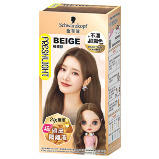 Schwarzkopf 施華蔻 FRESHLIGHT炫色染髮霜, 1個, 榛果棕