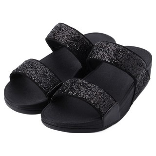 fitflop LULU GLITTER SLIDES 經典亮片雙帶拖鞋 6212-13161