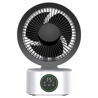 極涼 Smart DC 空氣循環扇 曜石黑, F268A