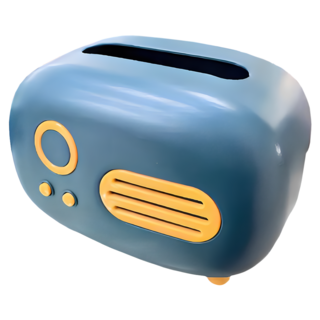 YOYOKI 收音機面紙盒, 顏色隨機