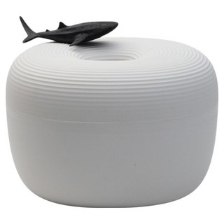 QUALy 鵝卵石衛生紙盒 S, 1個, 鯨鯊