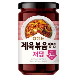 샘표 저당 제육볶음 양념, 440g, 1개