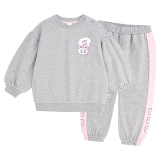 Esther Bunny Little 粉紅蝴蝶結點綴上下套裝