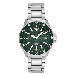 아르마니 남성용 월드 익스프로어 크로노그래프 메탈시계 AR11698 + 쇼핑백