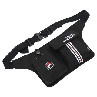FILA GOLF B 腰包 腰臀包, 1個, 黑色