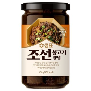 샘표 조선불고기 양념, 430g, 1개