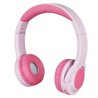 나비 키즈 블루투스 유무선 헤드셋, 핑크, NV196-CHD2G-P