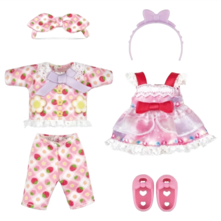 Mell Chan 小美樂 睡衣和外出服組, 1個, 多色