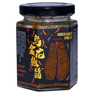 澎湖伯 魚香涎聯名款 烏金花椒醬, 170g, 1個