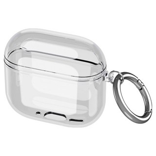 로랜텍 림피오 변색방지 TPU 크리스탈 케이스, 에어팟 프로3, 투명, 1개