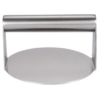 Zilanya 紫瀾雅 不鏽鋼圓形壓肉器廚房工具 銀色, 1個