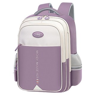 Disney 迪士尼 簡約素面大容量多用途小學生後背書包 3~6年級適用