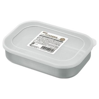 ECHO 日本製不鏽鋼長方形保鮮盒 15 x 10cm, 1個裝, 1個