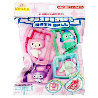 Sanrio 三麗鷗 浴球 框框吊飾, 1個, 75g