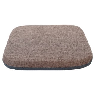 HONDONI 日式麻布加厚防滑記憶棉方形坐墊 L2-CO