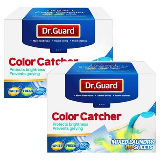 Dr. GUARD 大容量洗衣防染色片, 110片, 2盒