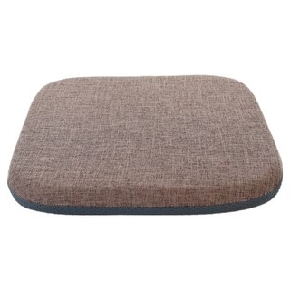 HONDONI 日式麻布加厚防滑記憶棉方形坐墊 L1-CO