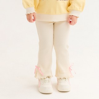 Esther Bunny Little 可愛蝴蝶結喇叭羅紋內搭褲