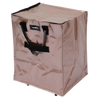 ONE HOUSE 丹麥附輪超大容量手提防水折疊購物車 OH-Q329-C 大款 70L, 1個, 奶茶金