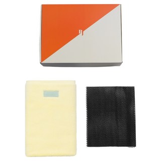 레미제이 트리 풋매트 + 미끄럼방지패드 + 패키지포장 세트 70 x 50 cm, 레몬, 1세트